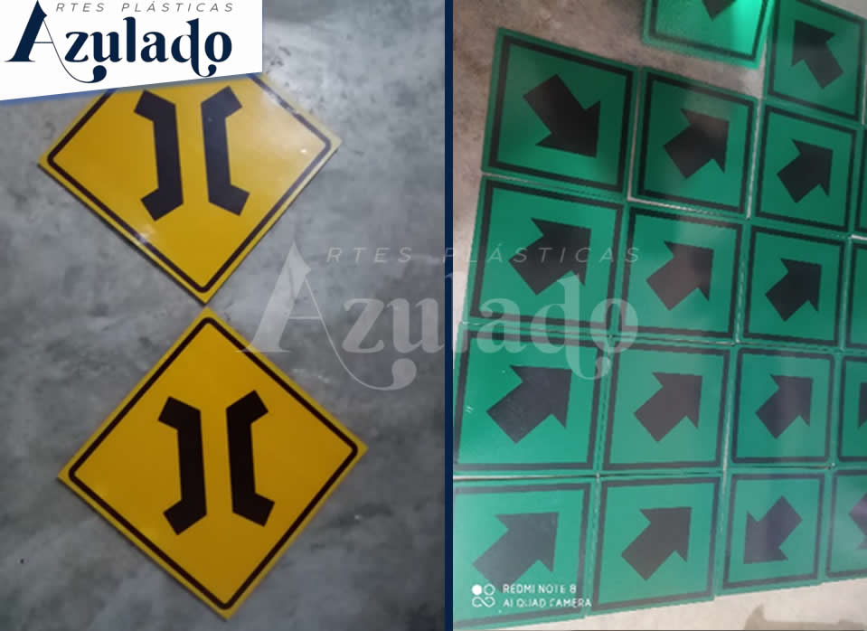 letreos en fibra de vidrio